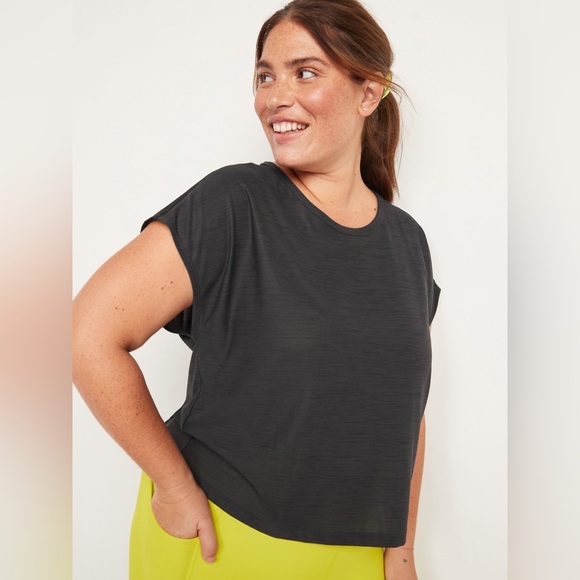 Old Navy Loose Breathe ON Short-Sleeve T-Shirt (Women’s L Tall) - Picture 3 of 8